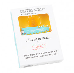 Love to Code Chibi Clip Mounting Accessory E-Textiles19020075 DHM
