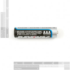 750 mAh Alkaline Battery - AAA E-Textiles 19020077 DHM