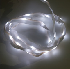 Sewable LED Ribbon - 1m, 25 LEDs (White) E-Textiles 19020081 DHM