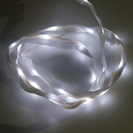 Sewable LED Ribbon - 1m, 25 LEDs (White) E-Textiles 19020081 DHM