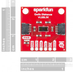 SparkFun Distance Sensor Breakout - 4 Meter, VL53L1X (Qwiic) SparkFun 19020146 DHM