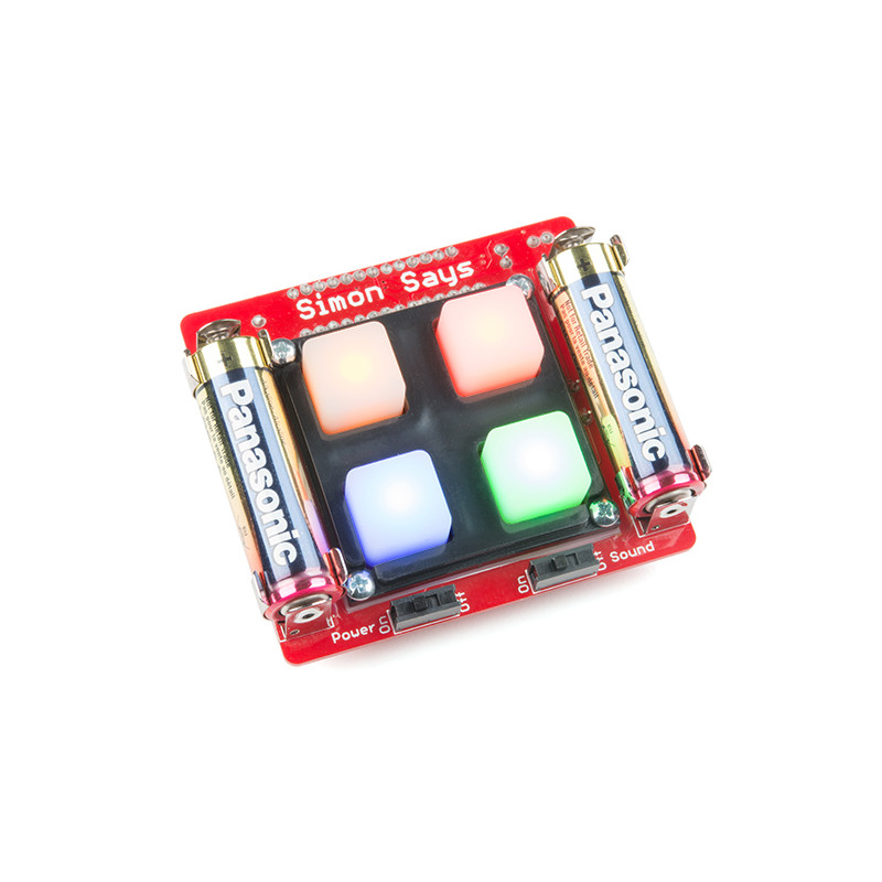 SparkFun Simon Says - Through-Hole Soldering Kit SparkFun 19020152 DHM