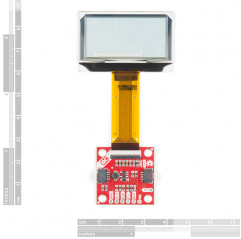 SparkFun Transparent Graphical OLED Breakout (Qwiic) SparkFun19020142 DHM