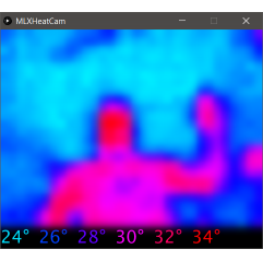 SparkFun IR Array Breakout - 110 Degree FOV, MLX90640 (Qwiic) SparkFun19020150 DHM