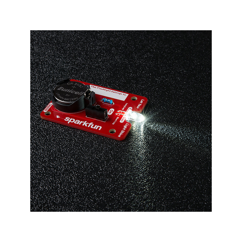 SparkFun Basic Flashlight Soldering Kit