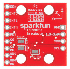 SparkFun 9DoF IMU Breakout - LSM9DS1 SparkFun 19020183 DHM