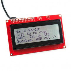 SparkFun 20x4 SerLCD - Black on RGB 3.3V SparkFun19020210 DHM