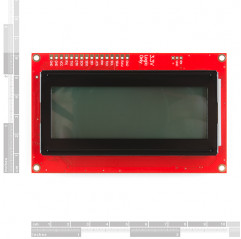 SparkFun 20x4 SerLCD - Black on RGB 3.3V SparkFun 19020210 DHM