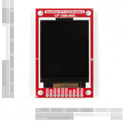 SparkFun TFT LCD Breakout - 1.8" (128x160) SparkFun 19020221 DHM