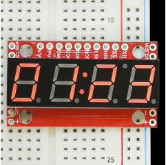 SparkFun 7-Segment Serial Display - Red SparkFun19020239 DHM