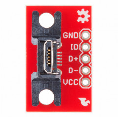 SparkFun USB MicroB Plug Breakout SparkFun19020237 DHM