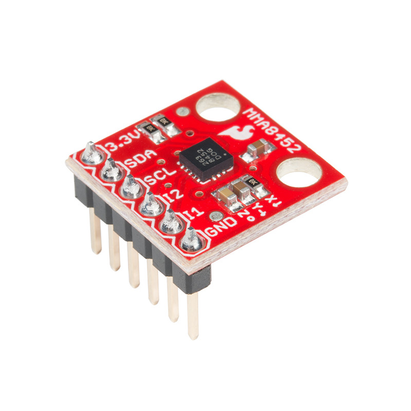 SparkFun Triple Axis Accelerometer Breakout - MMA8452Q (with Headers) SparkFun19020253 DHM