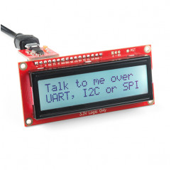 SparkFun 16x2 SerLCD - Black on RGB 3.3V SparkFun19020252 DHM