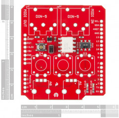 SparkFun MIDI Shield SparkFun 19020274 DHM