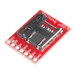 SparkFun Level Shifting microSD Breakout SparkFun 19020272 DHM