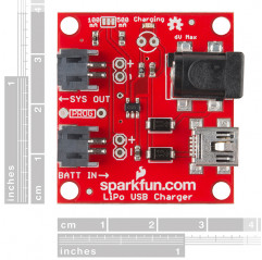 SparkFun USB LiPoly Charger - Single Cell SparkFun 19020285 DHM