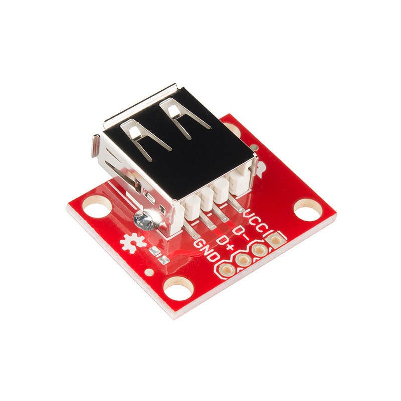 SparkFun USB Type A Female Breakout SparkFun 19020291 DHM