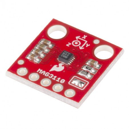 SparkFun Triple Axis Magnetometer Breakout - MAG3110 SparkFun 19020317 DHM