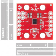 SparkFun 6 Degrees of Freedom Breakout - LSM6DS3 SparkFun19020333 DHM