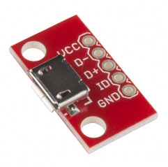 SparkFun microB USB Breakout SparkFun19020308 DHM