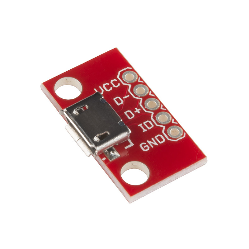 SparkFun microB USB Breakout SparkFun 19020308 DHM