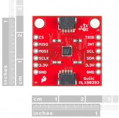 SparkFun Triple Axis Magnetometer Breakout - MLX90393 (Qwiic) SparkFun19020323 DHM