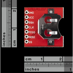 SparkFun DeadOn RTC Breakout - DS3234 SparkFun19020313 DHM