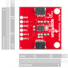 SparkFun Triple Axis Accelerometer Breakout - MMA8452Q (Qwiic) SparkFun 19020360 DHM