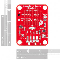 SparkFun Capacitive Touch Breakout - AT42QT1010 SparkFun 19020386 DHM