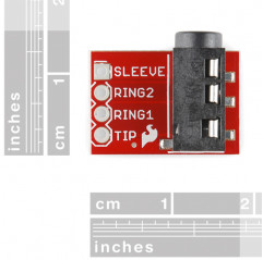 SparkFun TRRS 3.5mm Jack Breakout SparkFun 19020367 DHM