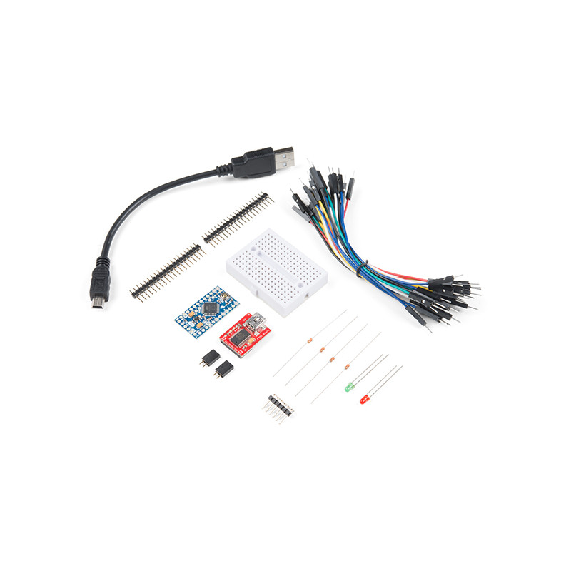 SparkFun Arduino Pro Mini Starter Kit - 5V/16MHz SparkFun 19020394 DHM