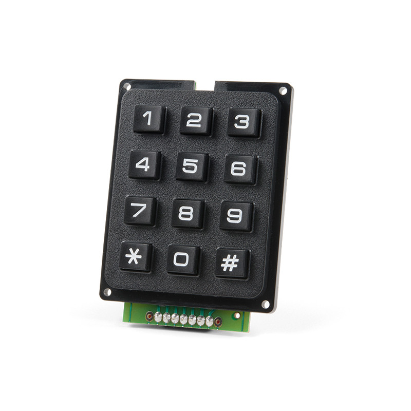 SparkFun Qwiic Keypad - 12 Button SparkFun19020429 DHM