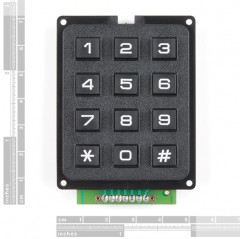 SparkFun Qwiic Keypad - 12 Button SparkFun 19020429 DHM