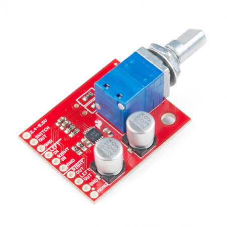 SparkFun Noisy Cricket Stereo Amplifier - 1.5W SparkFun 19020438 DHM