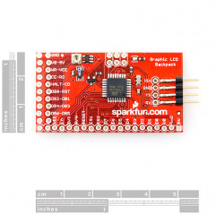 SparkFun Graphic LCD Serial Backpack SparkFun19020449 DHM