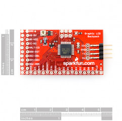 SparkFun Graphic LCD Serial Backpack SparkFun 19020449 DHM