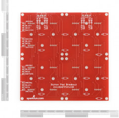 Button Pad 4x4 - Breakout PCB SparkFun 19020497 DHM