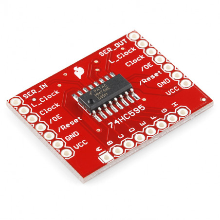 SparkFun Shift Register Breakout - 74HC595 SparkFun 19020501 DHM