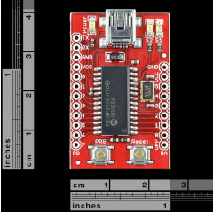 USB Bit Whacker - 18F2553 Development Board SparkFun 19020517 DHM