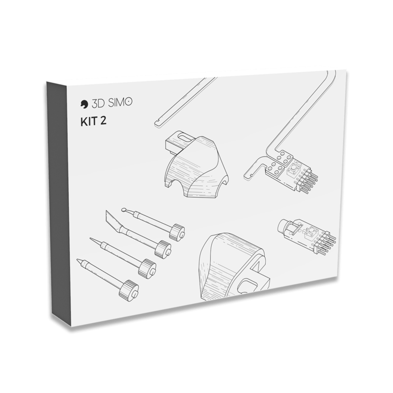Kit 2 - Extended attachments set - 3dsimo 3dsimo 19120040 3D Simo