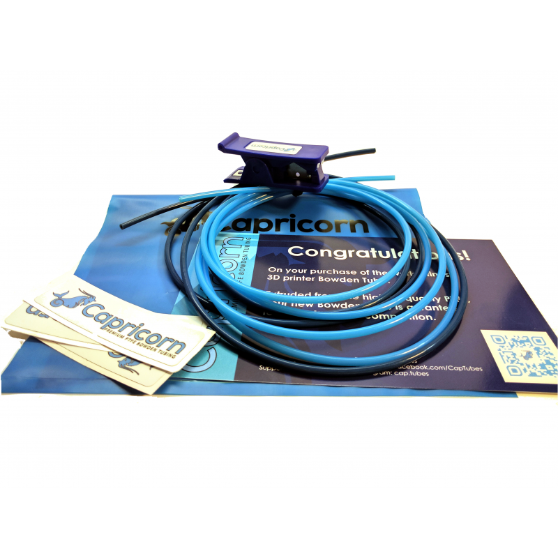 4 Meter Multi-Bundle for 1.75mm Filaments - Capricorn Capricorn tubes 19190034 Capricorn