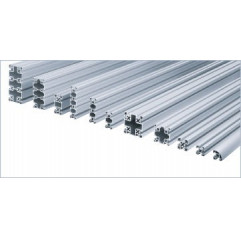 DHM Pro SERIES 6 - 8mm slot - CUT TO MEASURE Structural profiles - anodized extruded aluminum profiles - 1