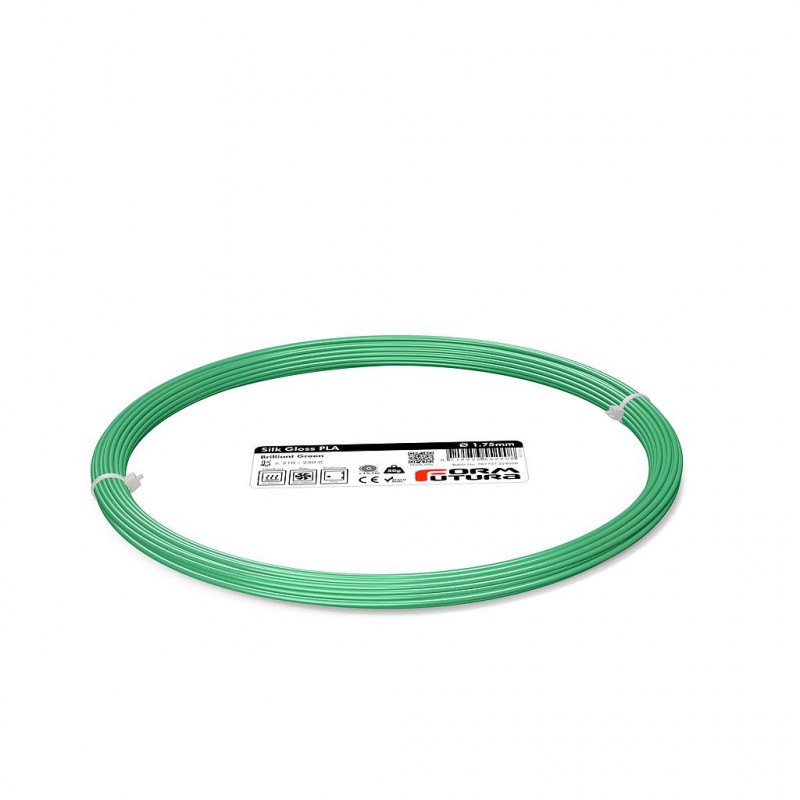 Silkgloss PLA - Brilliant Green - Formfutura PLA SilkGloss Formfutura 1916084-b Formfutura