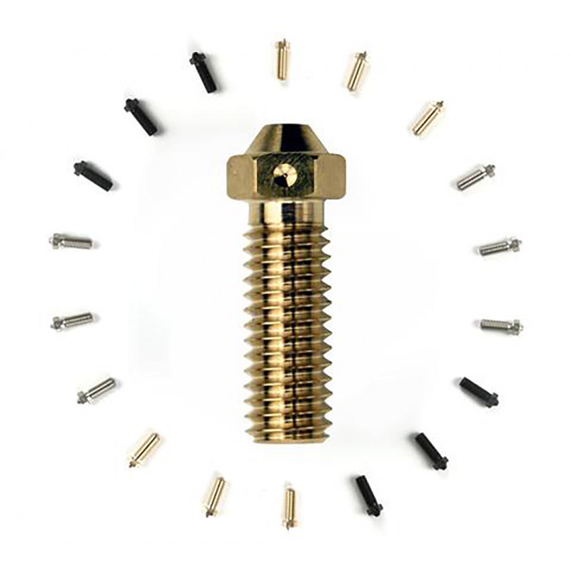 Volcano Plated Copper Nozzle - Copper Plated - E3D Volcano - Nozzles 1917008-a E3D Online