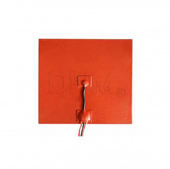 HEATED 12x12cm PCB heated silicone 12V 120W 120x120mm 3d printer reprap Silicone tops 11010212 DHM