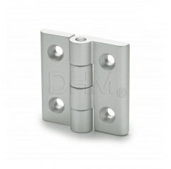 Bisagra de aluminio anodizado serie 6 Serie 6 (ranura 8) 14090104 DHM