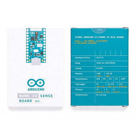 ARDUINO NANO 33 BLE SENSE