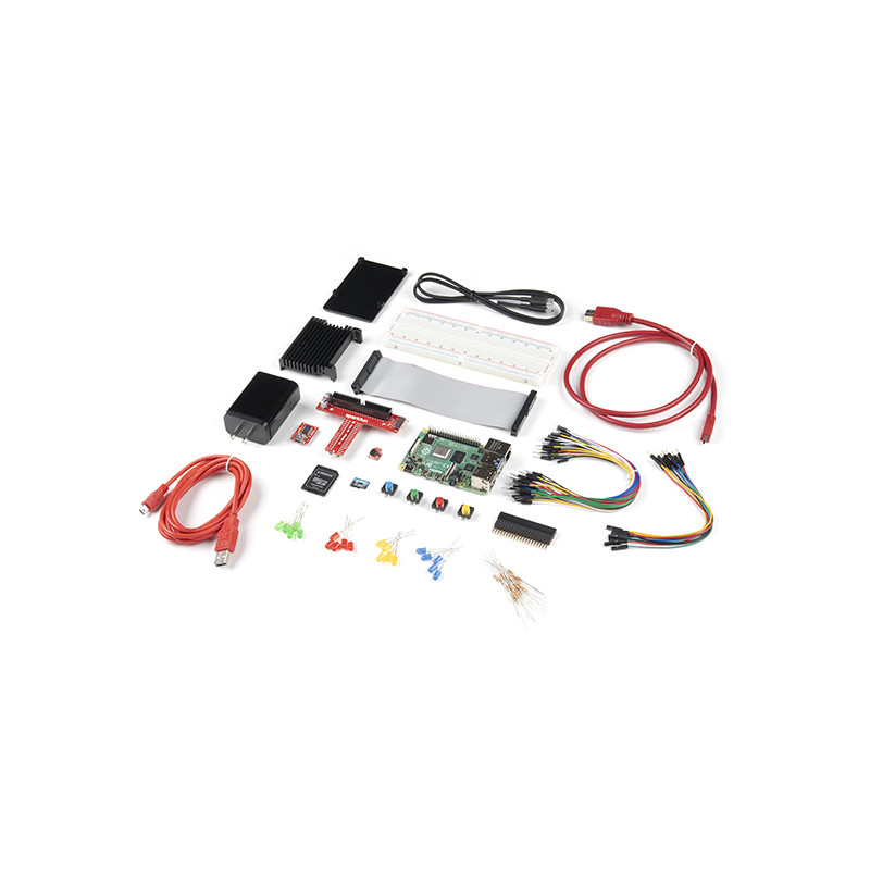 SparkFun Raspberry Pi 4 Hardware Starter Kit - 4GB SparkFun 19020616 SparkFun