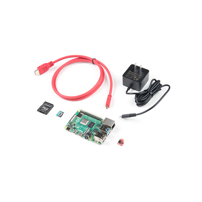 SparkFun Raspberry Pi 4 Basic Kit - 2GB SparkFun19020648 SparkFun