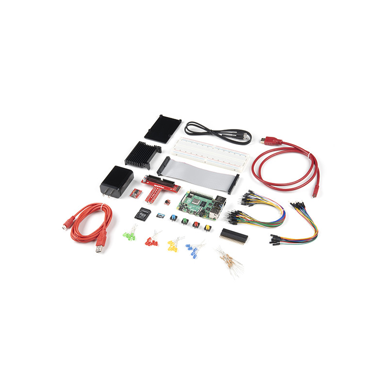 SparkFun Raspberry Pi 4 Hardware Starter Kit - 8GB SparkFun19020690 SparkFun